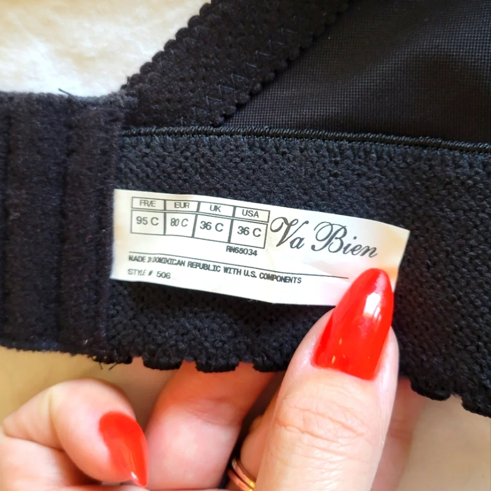 NWT Maison Va Bein Fine Corseterie Francaise Size 36C - Picture 6 of 10